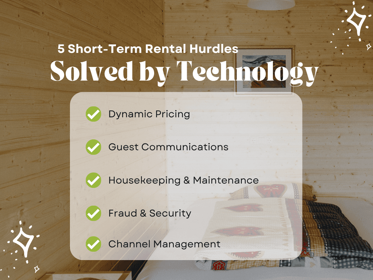 5 Short-Term Rental Hurdles Solved by Technology