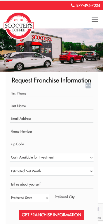 Scooter's Coffee Franchise
