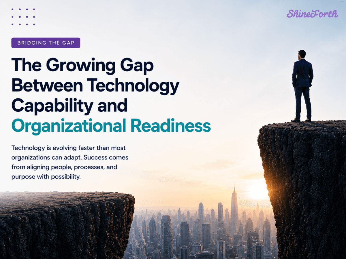 The Growing Gap Between Technology Capability & Organizational Readiness