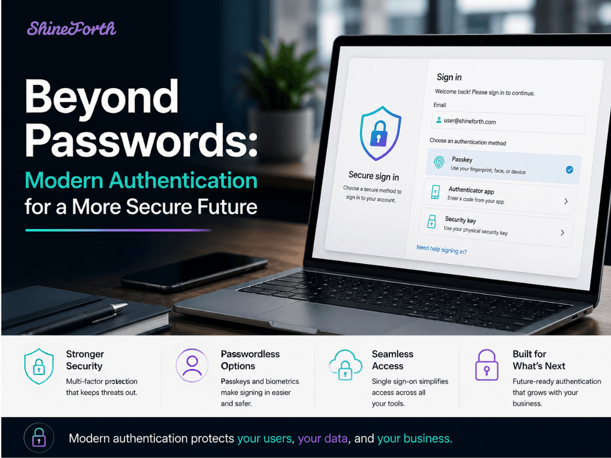 Beyond Passwords: Modern Authentication for a More Secure Future