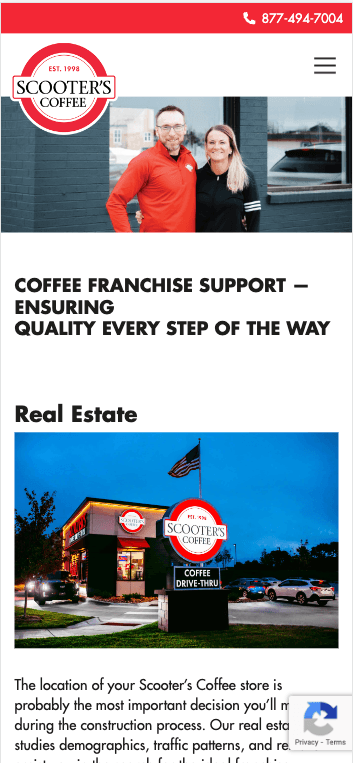 Scooter's Coffee Franchise